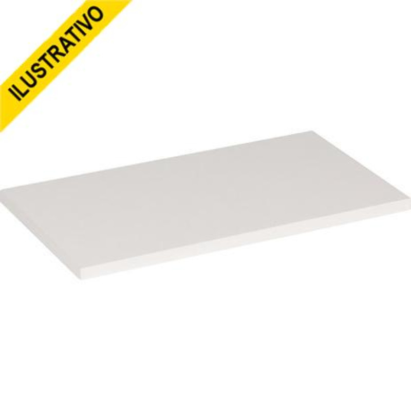 Prateleira De Madeira 040x20 Branca C/suporte Invisivel Multimarcas Prateleira De Madeira 040x20 Branca C/suporte Invisivel Multimarcas