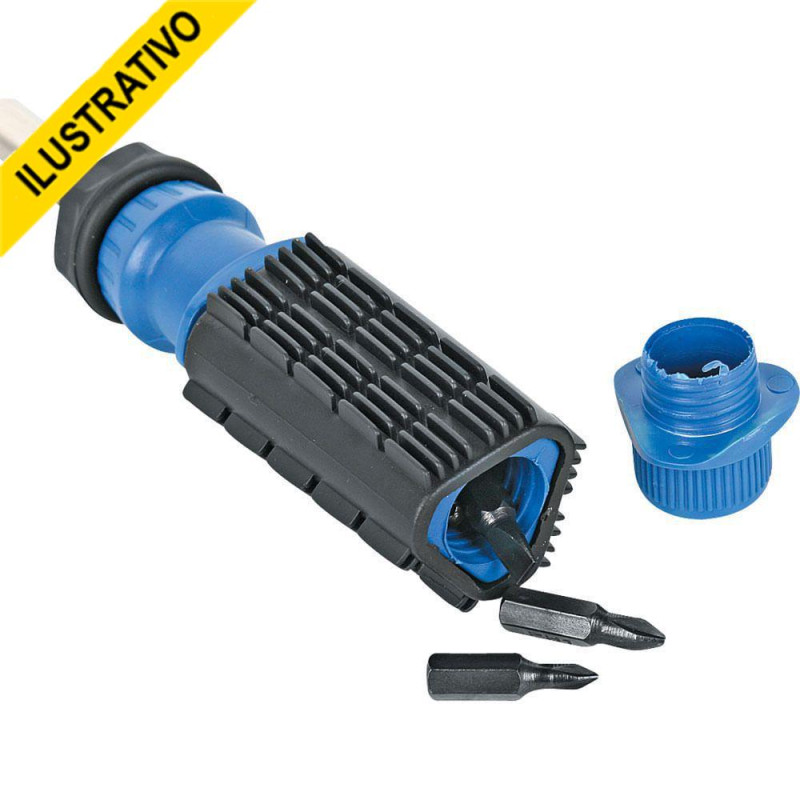 Chave Fenda Com Ponteiras 43411/001 Tramontina Chave Fenda Com Ponteiras 43411/001 Tramontina