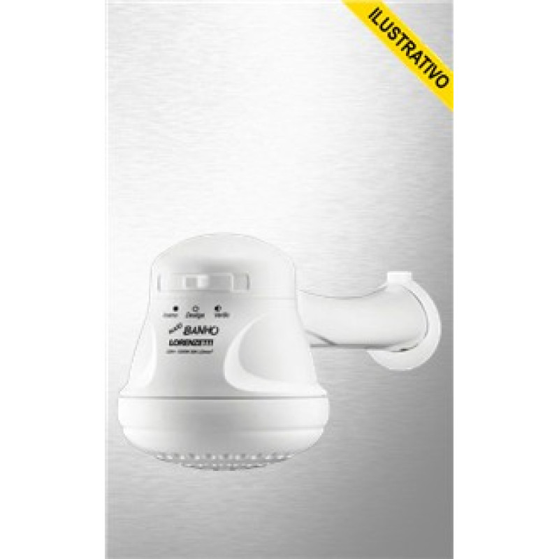 Chuveiro 127v Convencional Maxi Banho Ultra+cano Mecanico 3 Temperaturas 4600w Lorenzetti