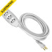Extensao Eletrica Tripla 20a 3p Cabo Pp 3x2,5 01,5mt Br/cz Ilumi