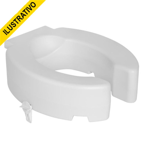 Assento Elevado Oval Std Plastico 13cm Branco Tae13/t*br Astra