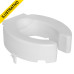 Assento Elevado Oval Std Plastico 13cm Branco Tae13/t*br Astra