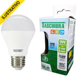 Lampada Led Bulbo 6500k 0803lm 09w Tkl60 11080248 Taschibra/58020281 Tramontina