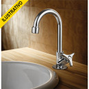 Torneira Lavatorio Mesa Movel Alta 1195 C30 Metal Way Lorenzetti