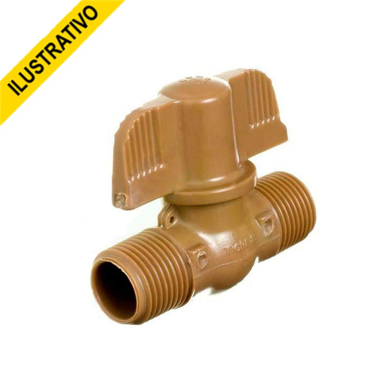 Registro Esfera C/borboleta 1/2 27950175 Tigre/ 99384 Amanco