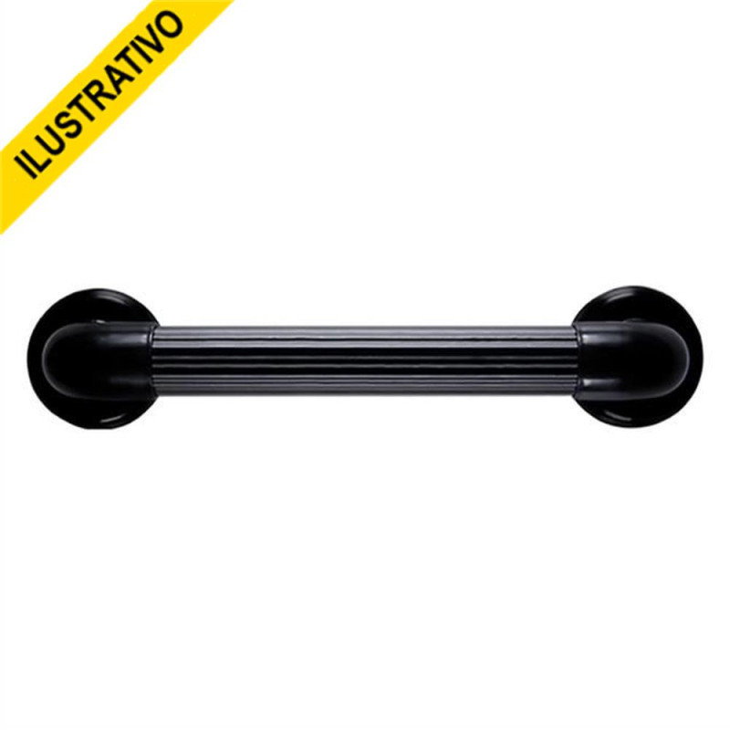 Alca Apoio 30cm Plastica Bp36/3 Preta Astra