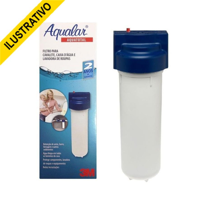 Filtro Aquatotal Eco P/ Cavalete Hb004273353 Aqualar Filtro Aquatotal Eco P/ Cavalete Hb004273353 Aqualar