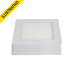 Painel Led Branco 12 Quadrado Sobrepor 06w 6500k Multimarcas