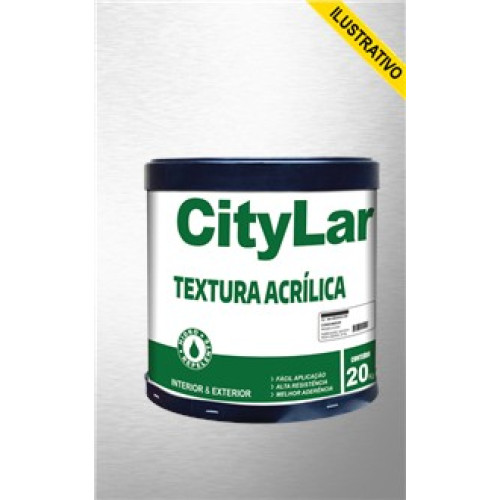 Massa Textura 14l Rustica Branco Citylar