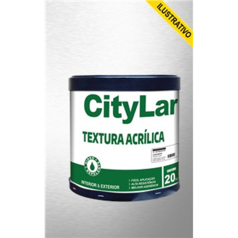 Massa Textura 14l Rustica Branco Citylar