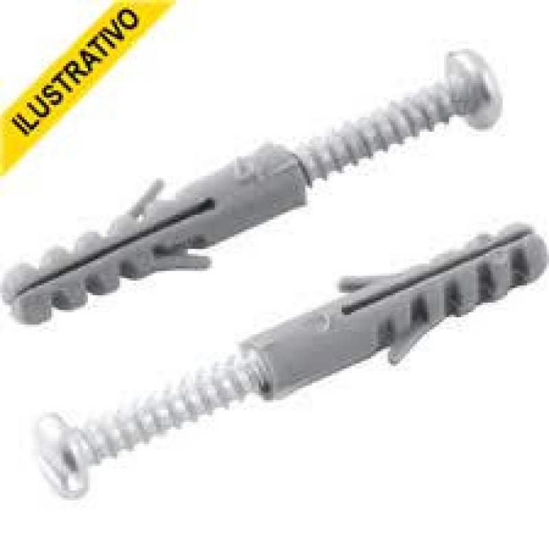 Parafuso Cabeca Panela 4,2x40 Bucha 07 C/5 Lbp-7p Trifixi