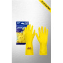Luva Latex Limpeza 0100x Simples Forrada Palma Antiderrapante Pequena Color Multimarcas