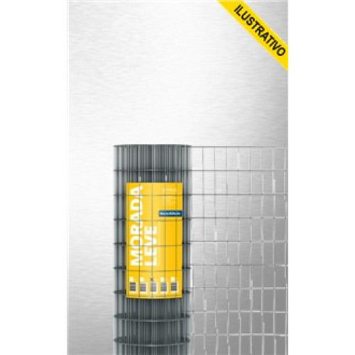 Tela Soldada Galvanizada (mt) 5x15-2,30 Alt 1,02 Multimarcas