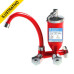 Torneira Filtro Parede Movel Alta Vermelha+cromada Abs/vermelha+cromado Abs Volante Redondo 1/4 Injetplast