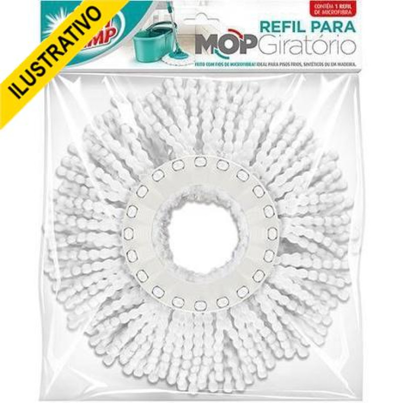 Refil P/esfregao Mop Giratorio Grande Rmop8210 Euro/8299 Mor Refil P/esfregao Mop Giratorio Grande Rmop8210 Euro/8299 Mor