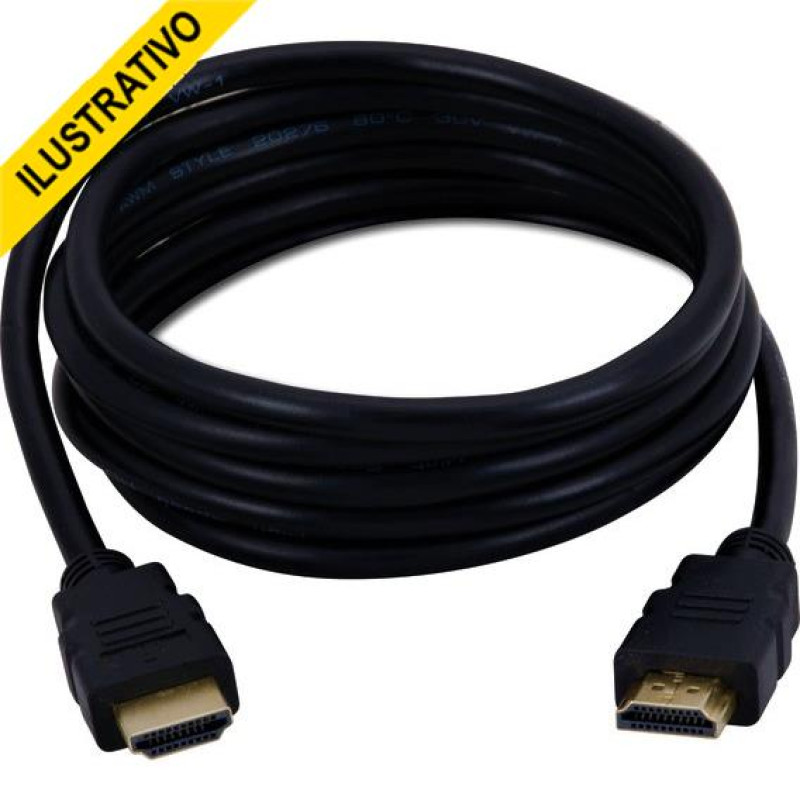 Cabo Hdmi 2.0 4k 3,0 Mt Hdmi5003 Brasforma