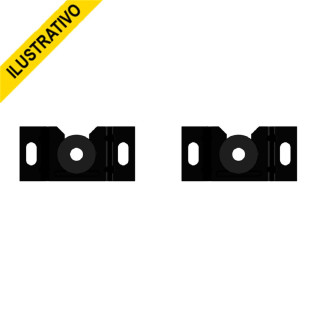 Suporte Tv Fixo Universal 10/71 Preto Sbrub951 Brasforma
