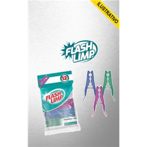 Pregador De Roupas Compact 12pcs Lav6858 Euro
