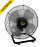 Ventilador Mesa 50cm Gold Grade Aco Preto Ventidelta Biv