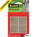 Protetor Quadr Feltro G Marrom Hb004262653 3m