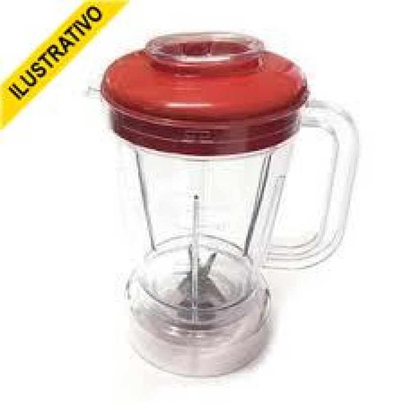 Copo Liquidificador Philco Ph 700/900 Cristal 9062 Mebrasi/mm1536/mm1537 Versatil