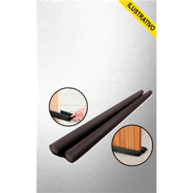 Peso De Porta Duplo Napa 70cm Ab Decor