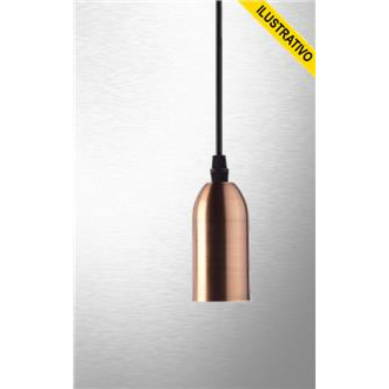 Pendente Dot Metal Longo Vintage Cobre 15050656 Taschibra