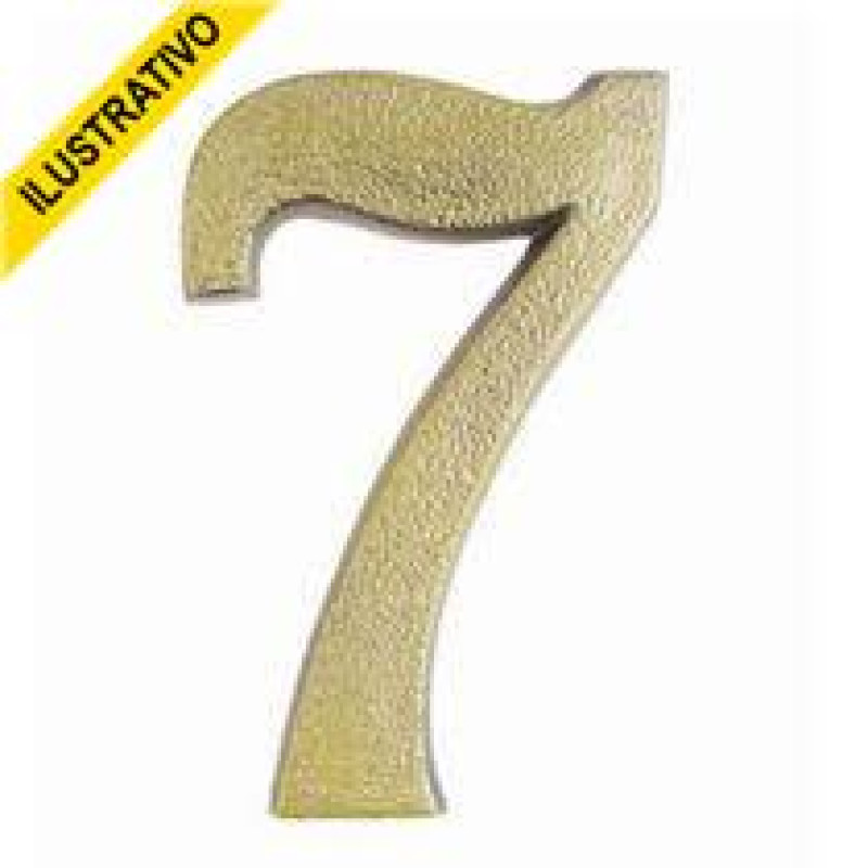 Numero Residencial 7 Nr40 Bronze 640017 Pavilonis Numero Residencial 7 Nr40 Bronze 640017 Pavilonis