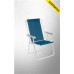 Cadeira Praia Aluminio Braco Aluminio Alta Conforto 2136 Mor