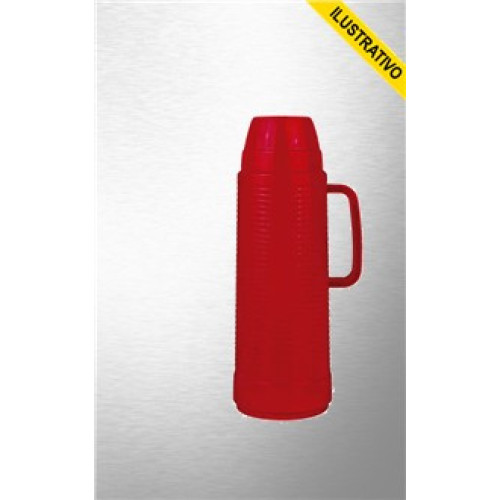 Garrafa Termica Rolha 1,0l Tons De Vermelho Use Mor