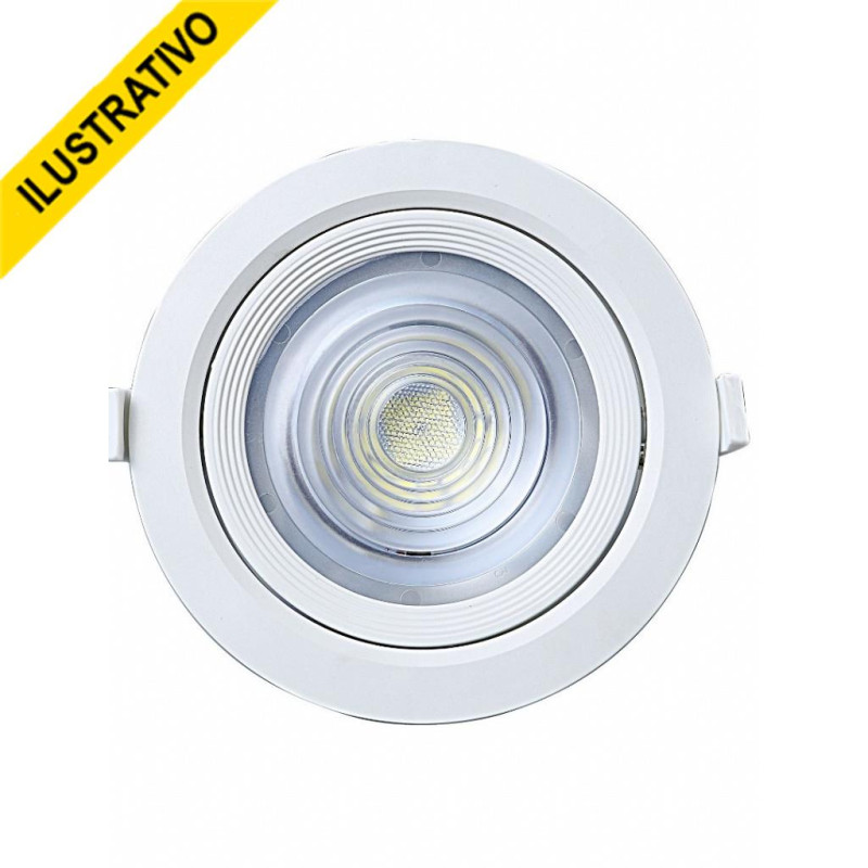 Spot Embutir Led Redondo Alltop Par30 10w 6500k 15090206 Taschibra Spot Embutir Led Redondo Alltop Par30 10w 6500k 15090206 Taschibra