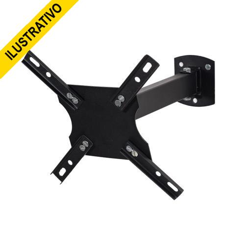 Suporte Tv Bi-articulado 14/56 Preto 448612 Versatil