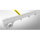 Ralo Linear Grelha Br 50cm Tigre/amanco