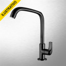 Torneira Cozinha Mesa Movel Alta 1167 F61 Abs Preta Fitt Fortti Lorenzetti