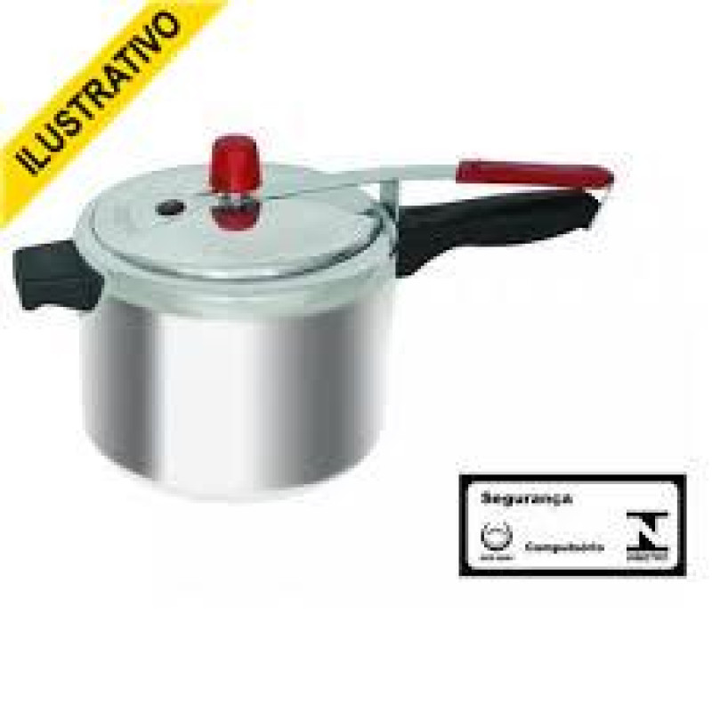 Panela Pressao 04,5l Aluminio Tampa Interna 11003 Arary