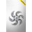 Helice De Ventilador 40cm Cadence/oster 6p 6883 Mebrasi/1080/86 Versatil