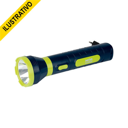 Lanterna Recar 3w Led 140 Lumens 9182 Mor