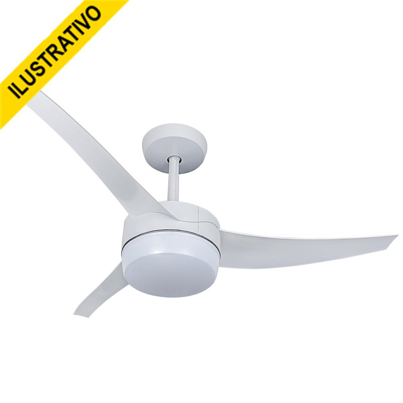 Ventilador Teto Qc Lunik 3p 127v 513100 Ventidelta