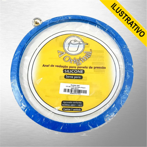 Borracha Panela Pressao Tampa Externa Silicone 12/15/20lt Abc
