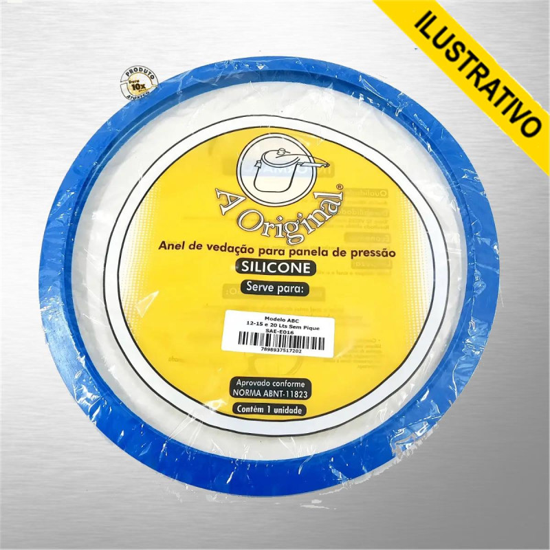 Borracha Panela Pressao Tampa Externa Silicone 12/15/20lt Abc