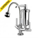 Torneira Filtro Mesa Movel Gourmet Cromada Metal/cromado Abs Volante Alavanca 1/4 26794 Real