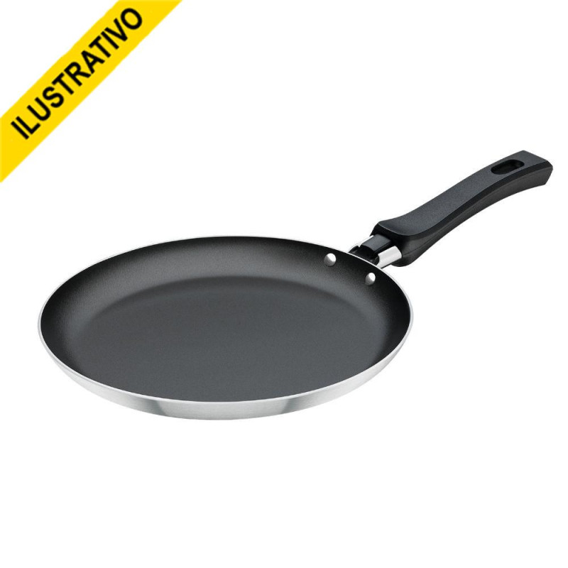 Frigideira/panquequeira 24cm Antiaderente Cabo Baquelite 1182 Abc