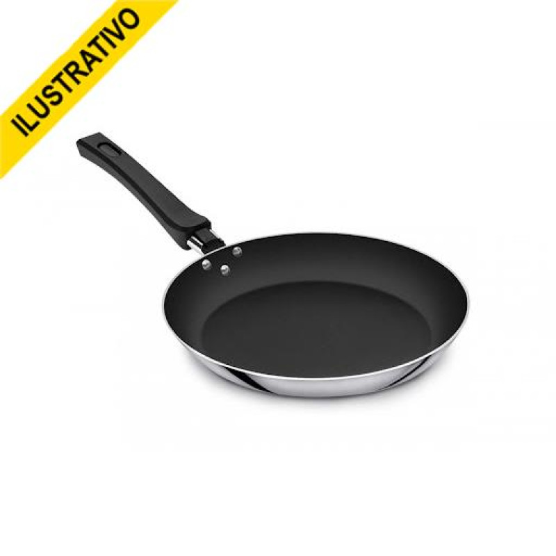 Frigideira/panquequeira 26cm Antiaderente Cabo Baquelite 1180 Abc