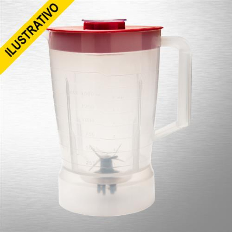 Copo Liquidificador Mondial Turbo L850/900 Inquebravel  Mm1811/9426/9427 Mebrasi