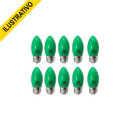 Lampada Led Vela Leitosa 3000k 1w Multimarcas