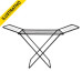 Secador Chao 1,44x0,49 (0,80) C/abas Epoxi Slim Preto 6216 Mor