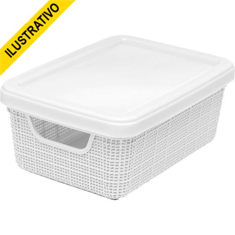 Caixa Organizadora S/tampa 11,5l 45x32x99cm Colorida 3129 Jaguar