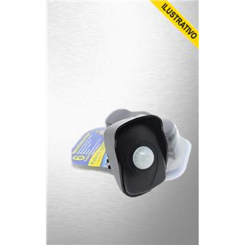 Sensor Presenca 180graus C/fotocelula Bivolt Parede Sobrepor  Externo Qa26m Qualitronix