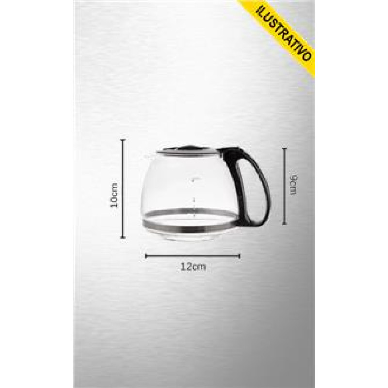 Jarra Cafeteira Britania Cp15/bcf18/mondial C-30 Aco Inox 752982 Versatil