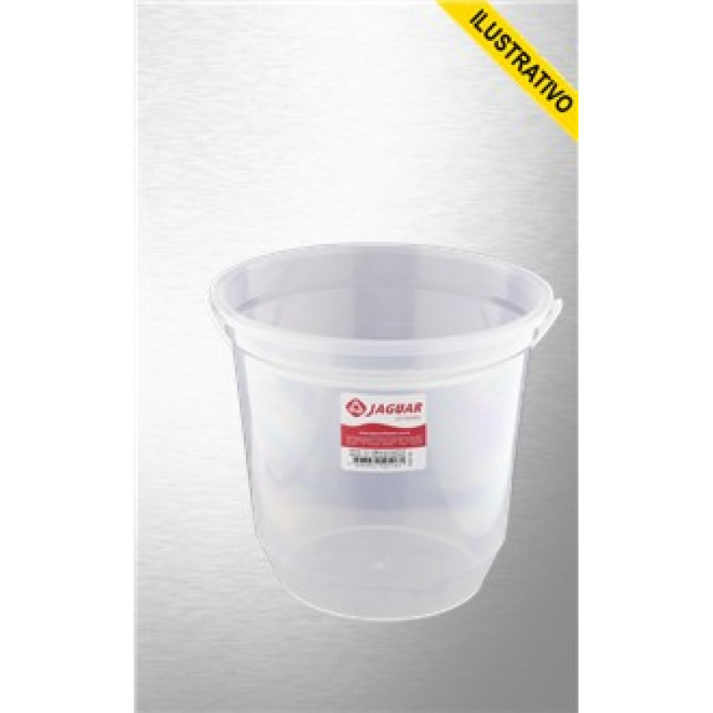 Balde Plastico 07,5l Translucido 0518 Jaguar